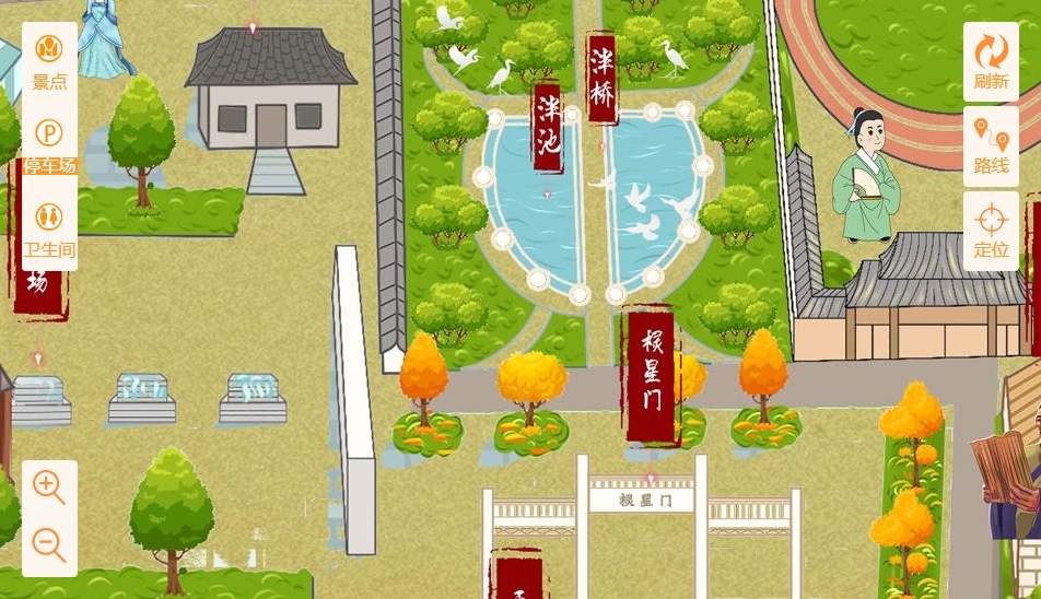 南岔手绘地图景区语音讲解导览系统：智慧景区建设的基石